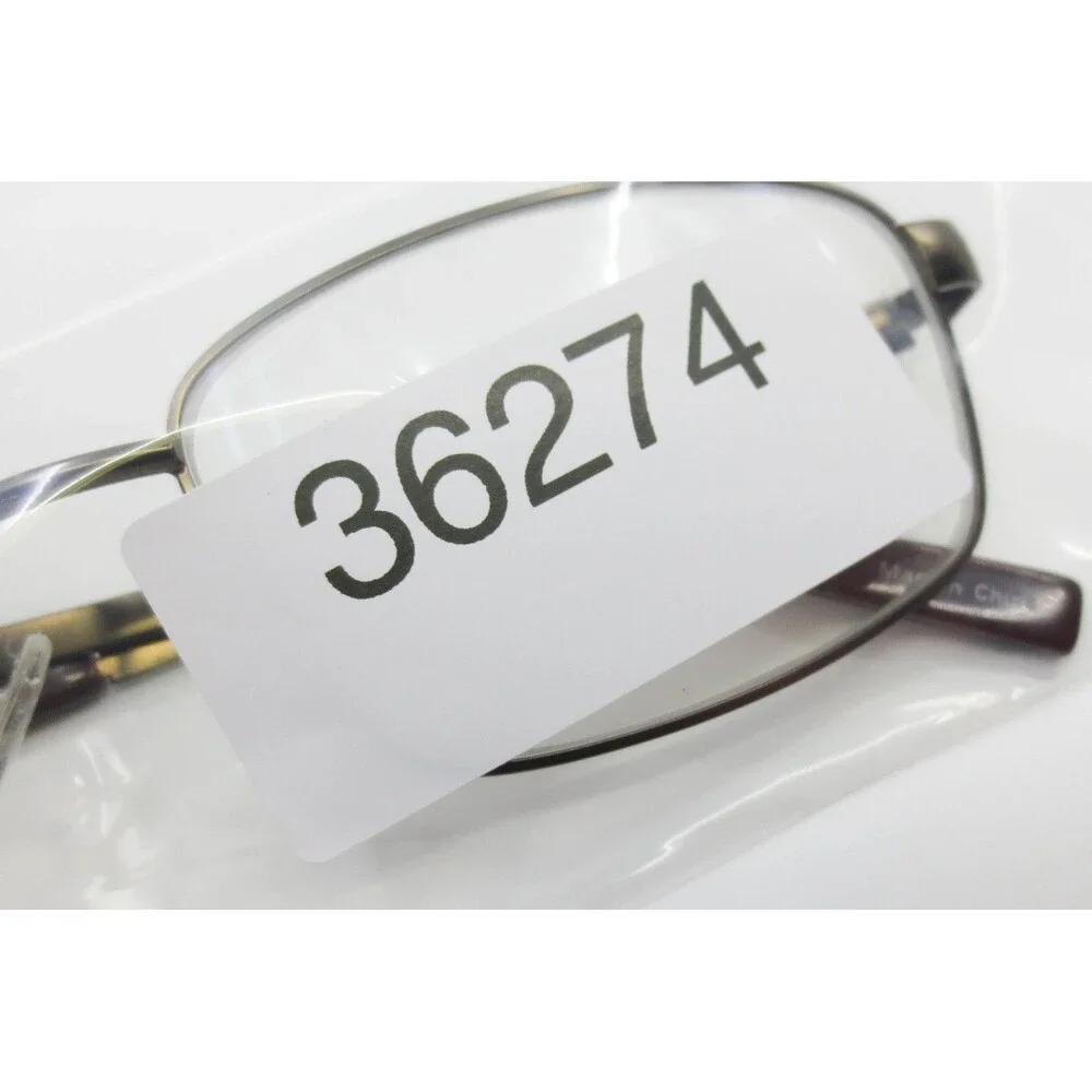 Elements by Europa EL-374 C2 Bronze Rectangular Eyeglasses Frames 57-17-145 Mens